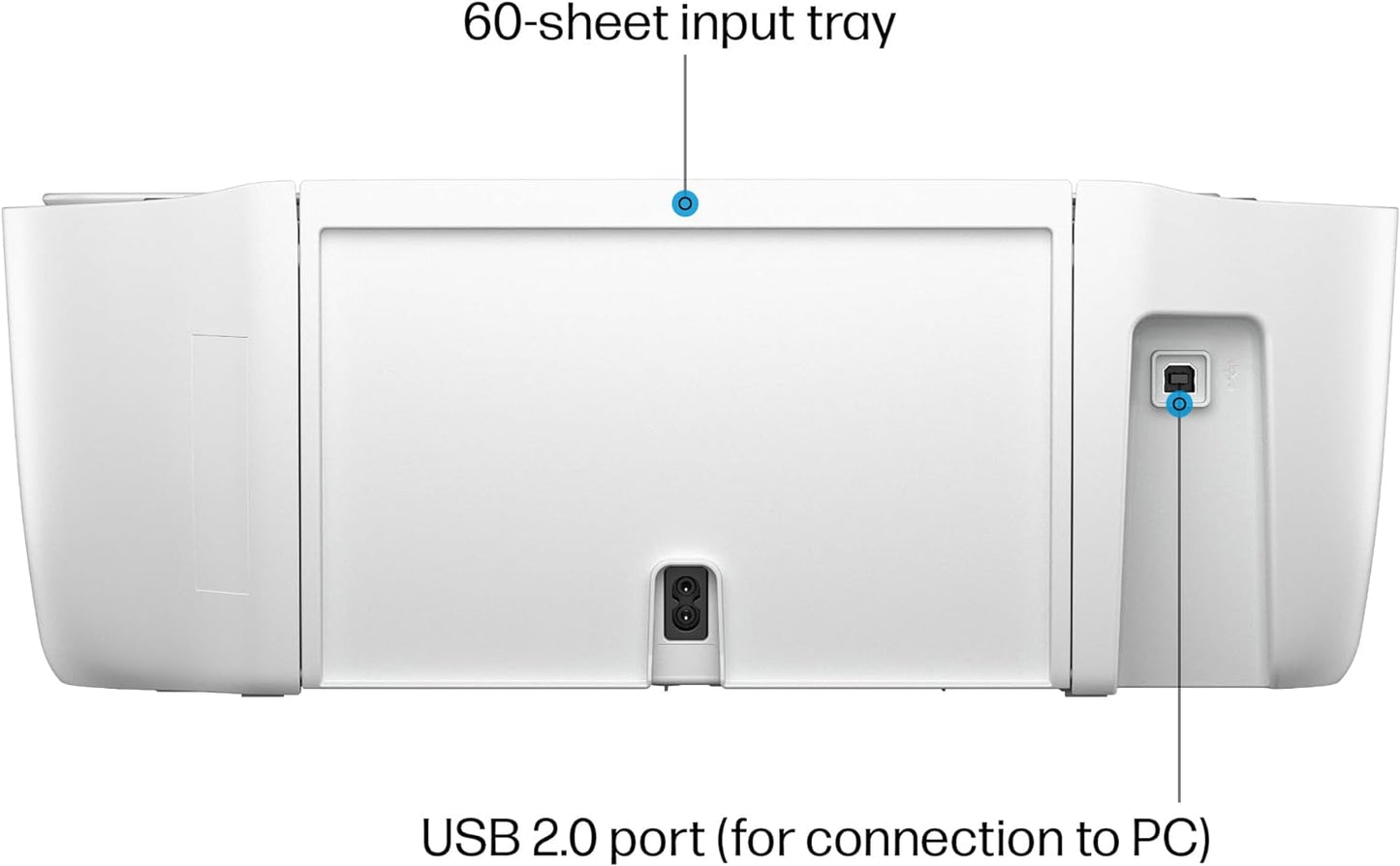 Deskjet 2855E Wireless All-In-One Color Inkjet Printer, Scanner, Copier, Best-For-Home, 3 Months of Instant Ink Included (588S5A)