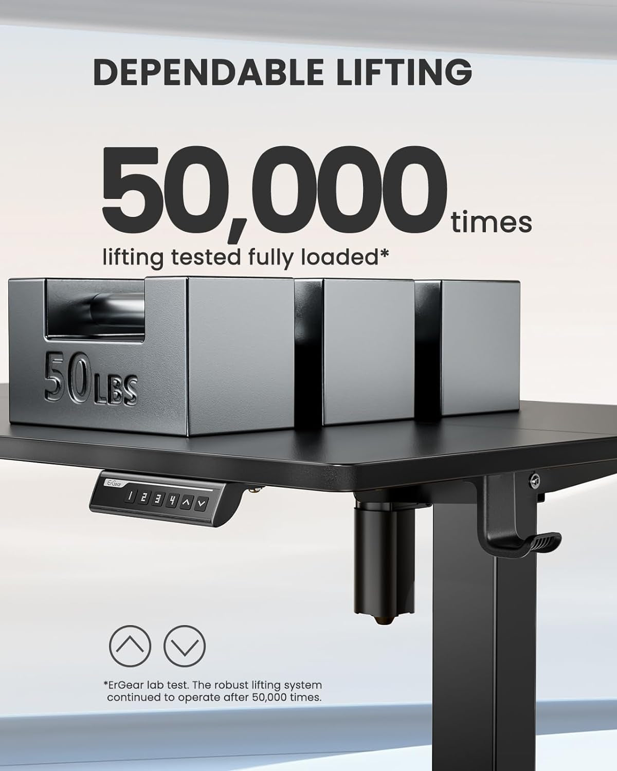 48x24" Adjustable Height Standing Desk