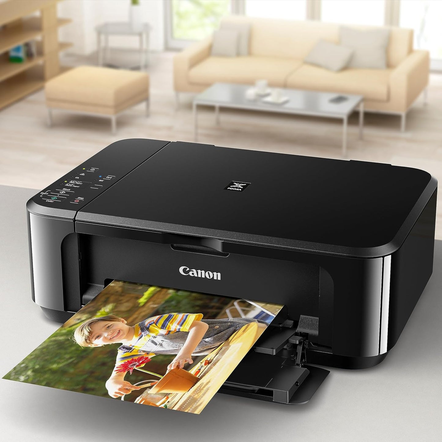 Pixma MG3620 Wireless All-In-One Color Inkjet Printer with Mobile and Tablet Printing, Black