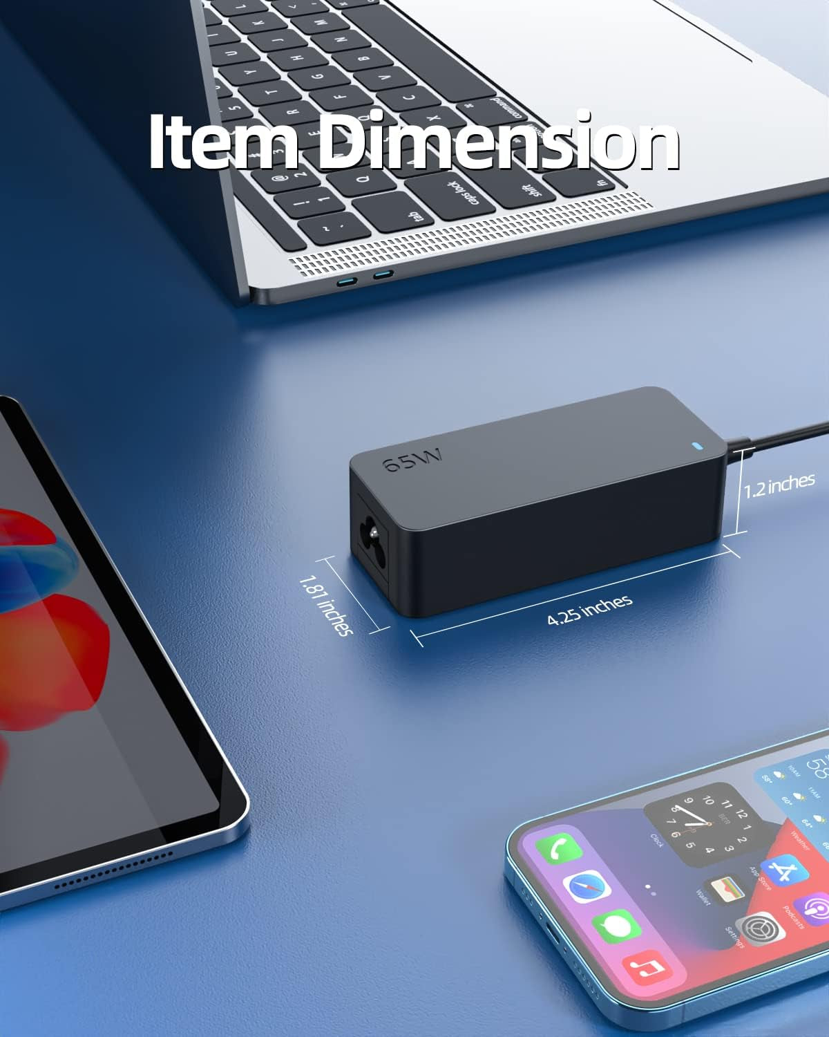 Charger for Lenovo Laptop, Thinkpad, Yoga, Chromebook, Universal AC Adapter, USB, Type C, PD Fast Charger, 65W 45W (UL Safety Certified)