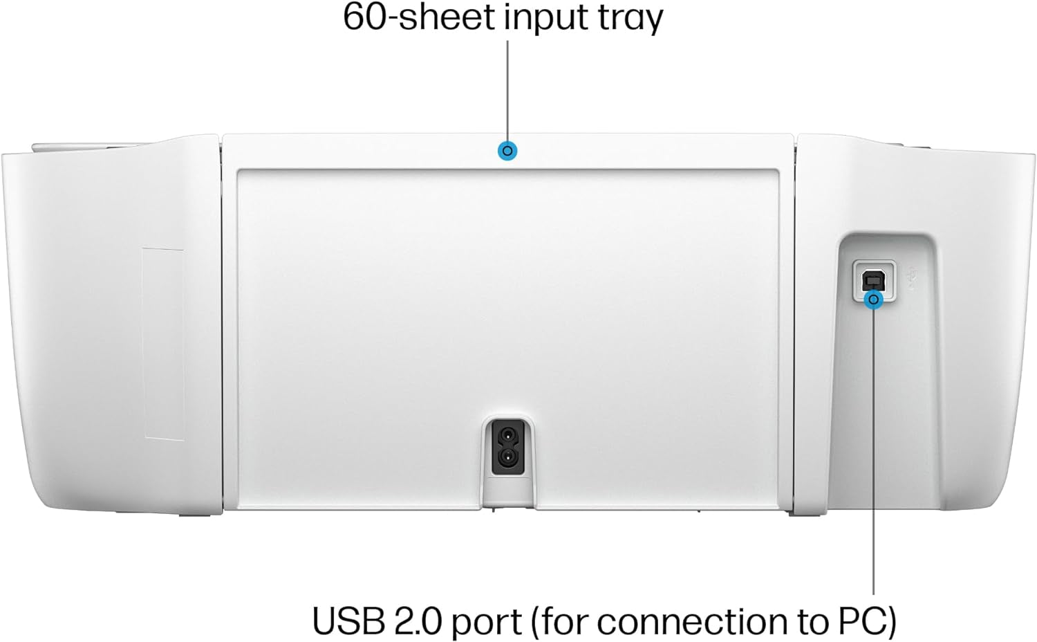 Deskjet 2855E Wireless All-In-One Color Inkjet Printer, Scanner, Copier, Best-For-Home, 3 Months of Instant Ink Included (588S5A)