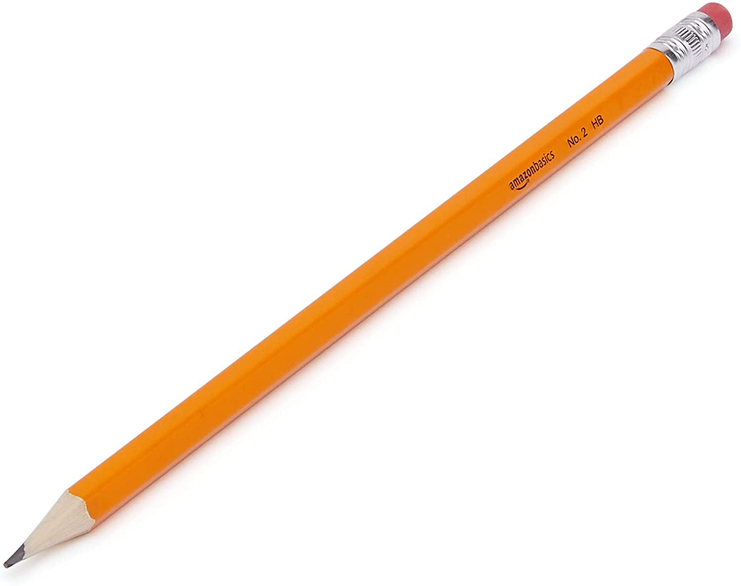 Woodcased Classroom #2 Pencils with Erasers, Pre-Sharpened, HB Lead, Value Pack of 30 Count, Orange