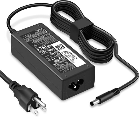 Charger for Dell Laptop Computer 65W 45W round Tip Power Adapter