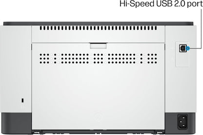 Laserjet M209D Laser Printer, Black and White, Automatic Duplex, USB Only (Cable Included), Best for Home Office (8J9L0F)