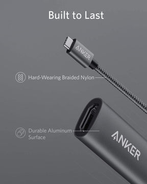 USB C to HDMI Adapter (4K@60Hz), 310 USB-C Adapter (4K HDMI), for Macbook Pro, Macbook Air, Pixelbook, XPS, and More (Compatible with Thunderbolt 3 Ports)