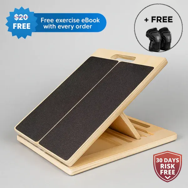 MobilEase™ 2-in-1 Portable Wooden Slant Board