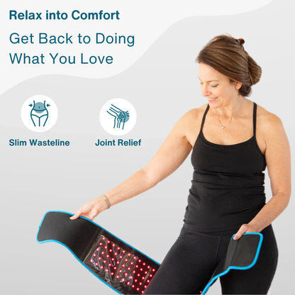 Slimming & Pain Relief Belt with Infrared Heat + Recovery Guide Included