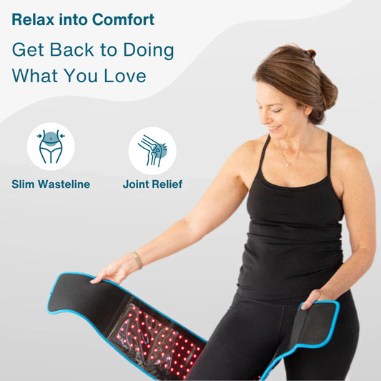 Slimming & Pain Relief Belt with Infrared Heat + Recovery Guide Included