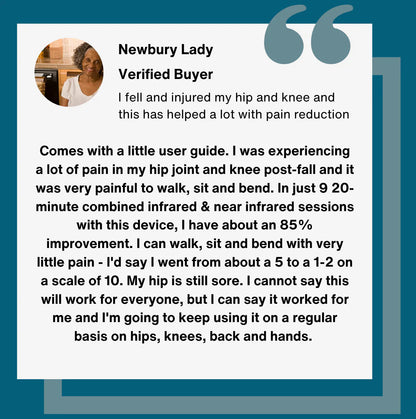 Slimming & Pain Relief Belt with Infrared Heat + Recovery Guide Included