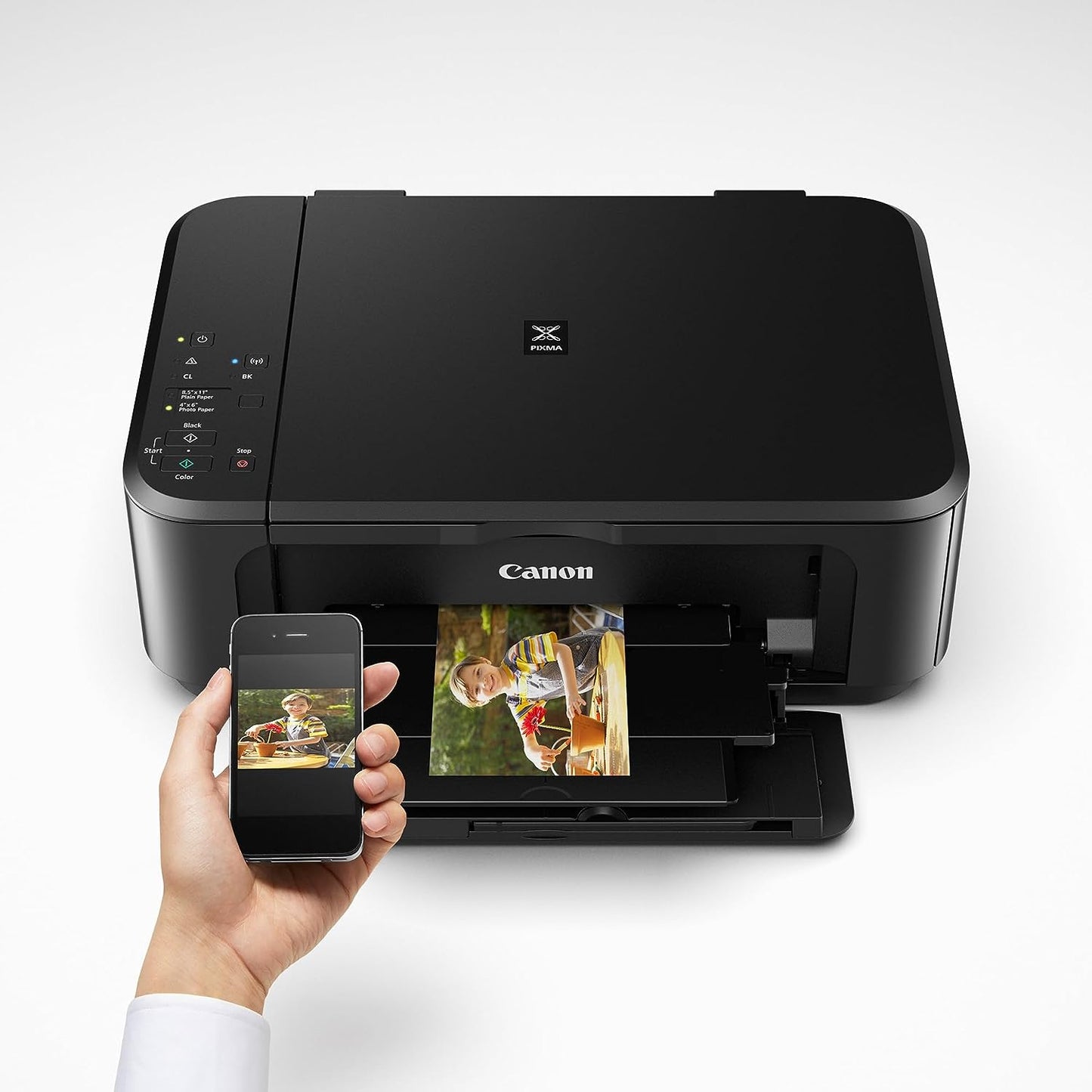 Pixma MG3620 Wireless All-In-One Color Inkjet Printer with Mobile and Tablet Printing, Black