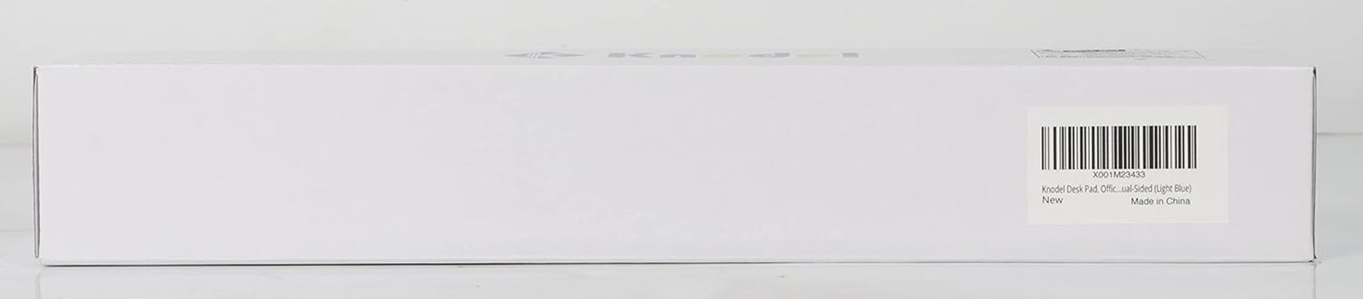 Large Office Leather Desk Mat, Mouse and Keyboard Pad, Computer and Laptop Mat, Desktop Protector and Cover, Writing Pad and Blotter (31.5"X15.7", Light Blue)