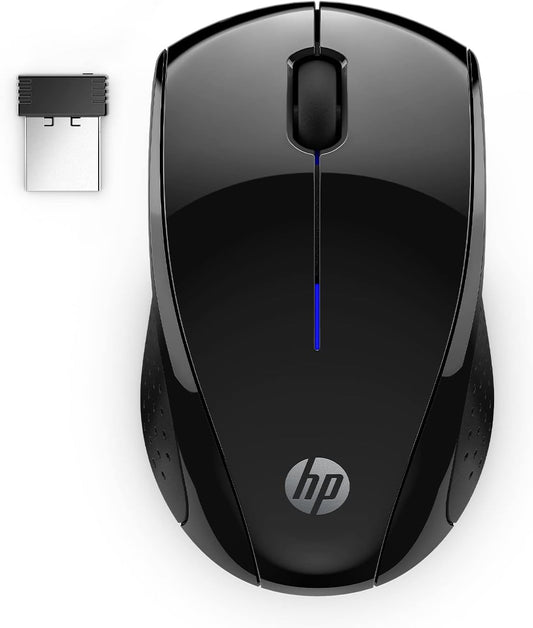 X3000 G3 Wireless Mouse - Black, 15-Month Battery, Side Grips for Control, Travel-Friendly, Blue LED, Powerful 1600 DPI Optical Sensor, Compatible with Wins Pc/Laptop, Mac, Chromebook (683N7AA)