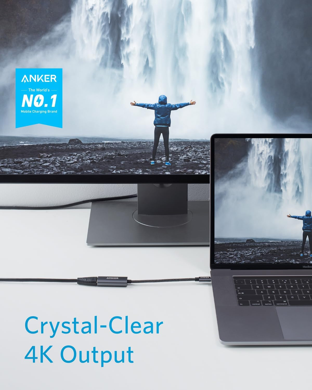 USB C to HDMI Adapter (4K@60Hz), 310 USB-C Adapter (4K HDMI), for Macbook Pro, Macbook Air, Pixelbook, XPS, and More (Compatible with Thunderbolt 3 Ports)