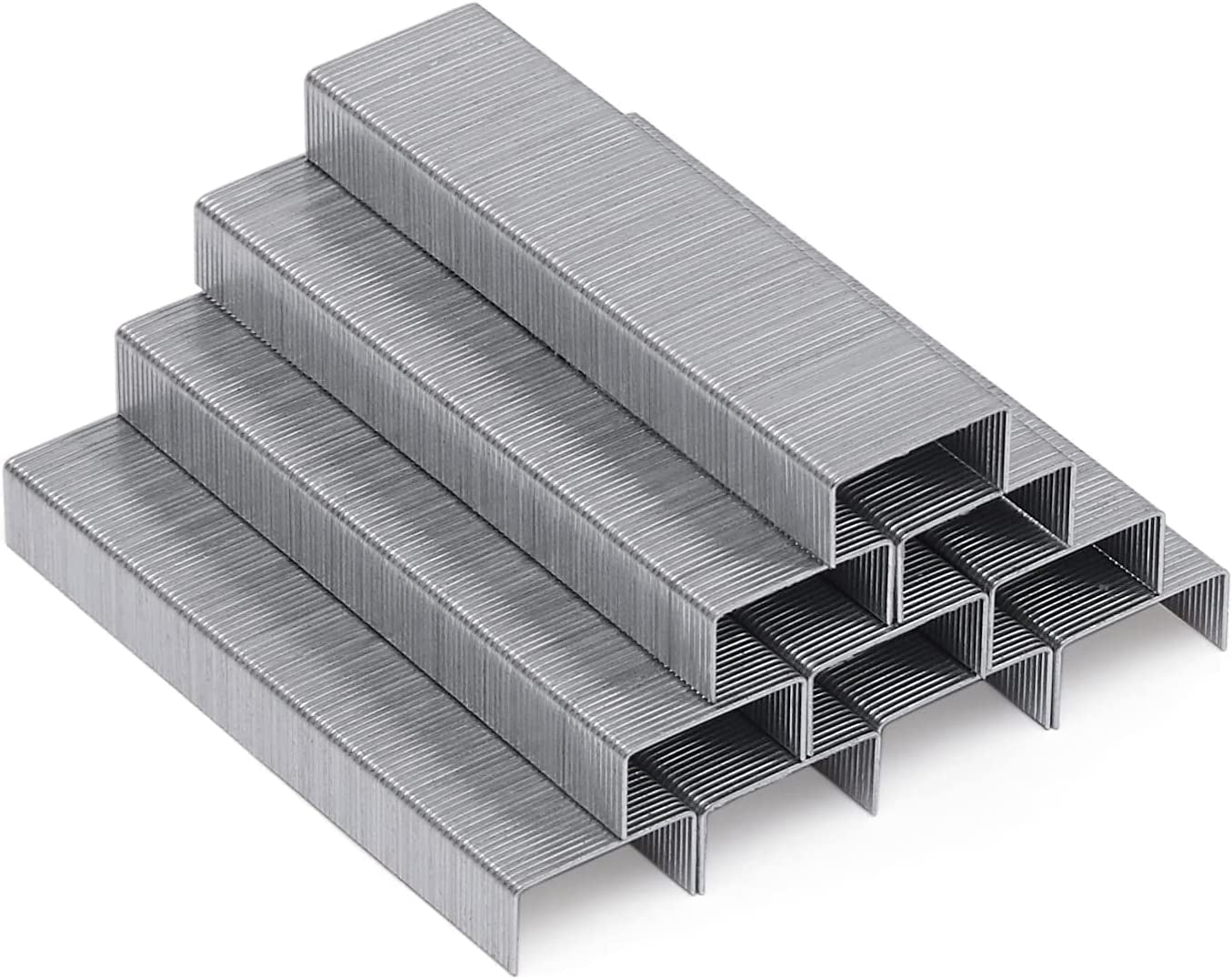 Stapler with 1000 Staples, Office Stapler, 25 Sheet Capacity, Non-Slip, Black